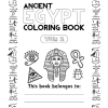 Ancient Egypt Adult Coloring Book #2