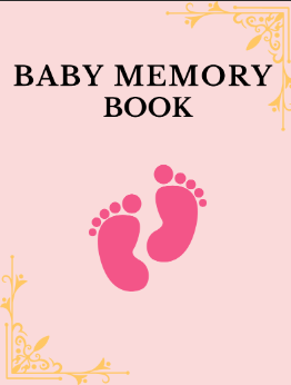 Baby Memory Book Girls