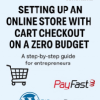 Setting up an Online Store with Cart checkout - for FREE