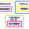 Days of the week Flashcards