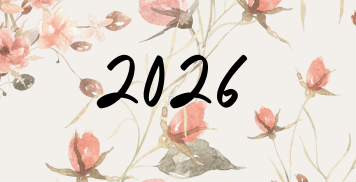Floral 2026 Calendar